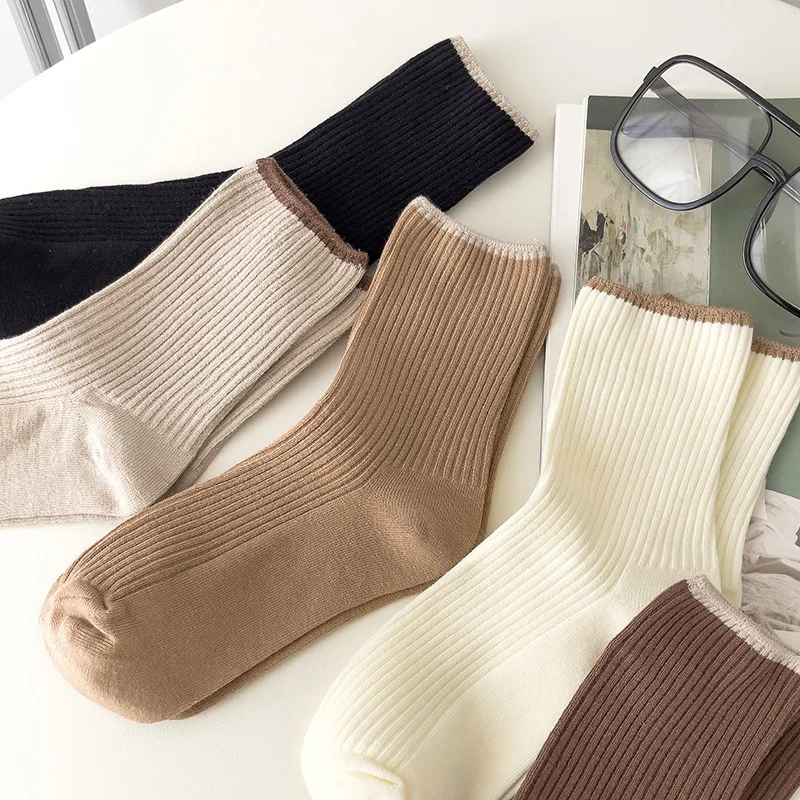 Модные однотонные женские носки в стиле ретро, мягкие дышащие кофейные осенне-зимние японские милые бриллиантовые носки для девочек в стил...
Модные однотонные женские носки в стиле ретро, мягкие дышащие кофейные осенне-зимние японские милые бриллиантовые носки для девочек в стил...