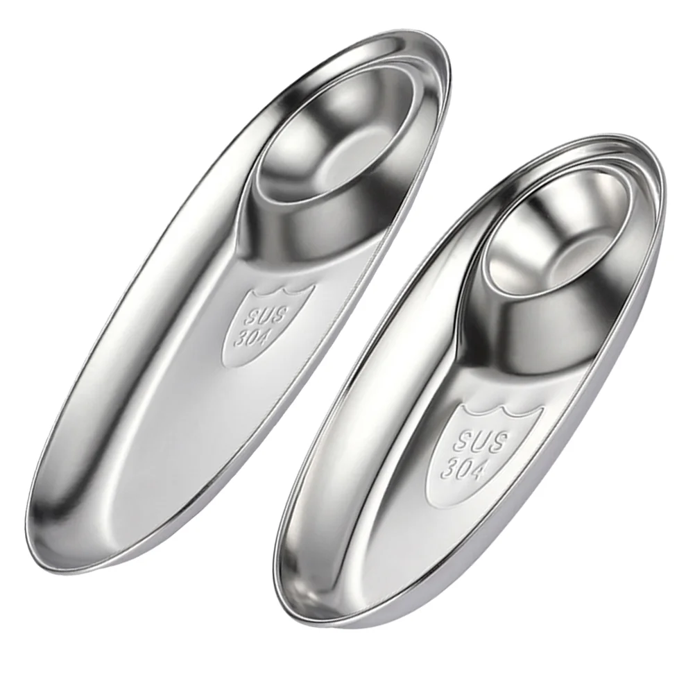 Dish Sauce Plate Serving Metal Soy Bowls Condiment Porcelain Bowl Dipping Tray Appetizer Snack Vinegar Plates Oval Seasoning Dip
Dish Sauce Plate Serving Metal Soy Bowls Condiment Porcelain Bowl Dipping Tray Appetizer Snack Vinegar Plates Oval Seasoning Dip