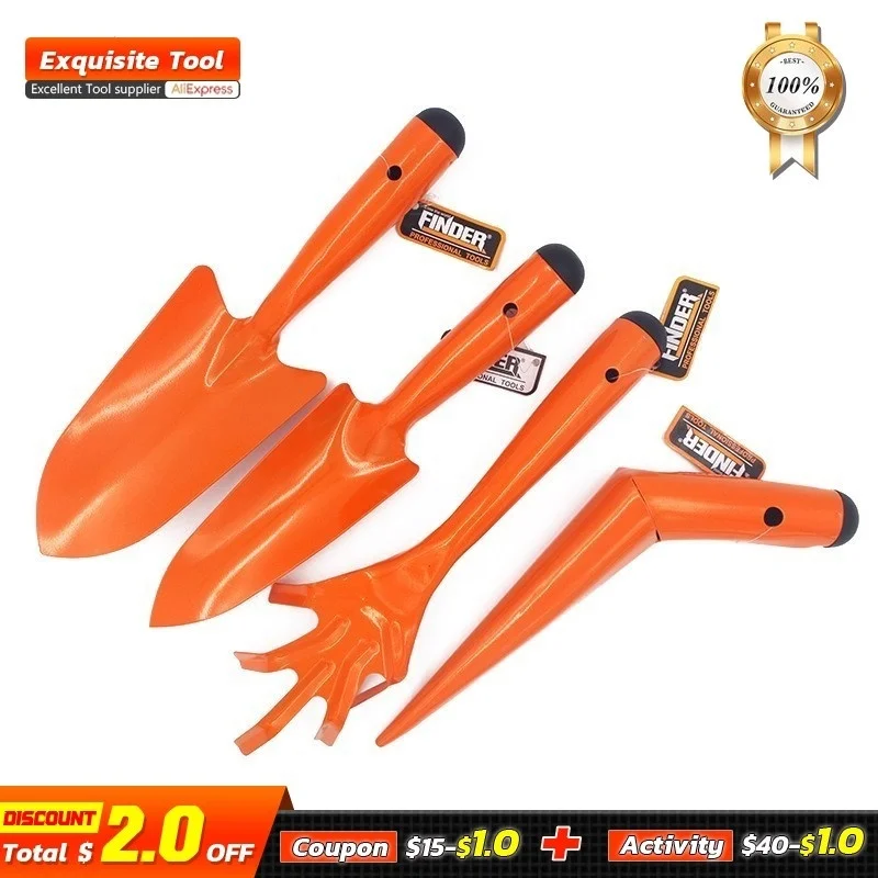 FINDER Mini Gardens Flower Tool Set Shovel Seeder Paws Agricultural Steel Garden Gardening Planting Tools Spade Hoes Scoop
FINDER Mini Gardens Flower Tool Set Shovel Seeder Paws Agricultural Steel Garden Gardening Planting Tools Spade Hoes Scoop