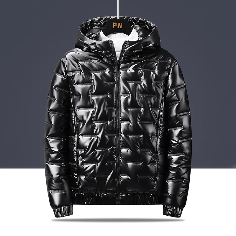 2022 new winter men's Hooded Coat trend leisure bright face Pu cotton padded jacket short cotton padded jacket Asian size m-4xl
2022 new winter men's Hooded Coat trend leisure bright face Pu cotton padded jacket short cotton padded jacket Asian size m-4xl