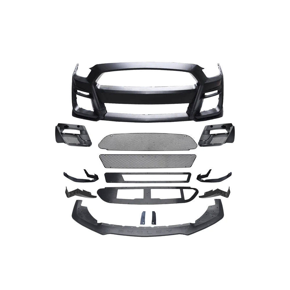 High quality PP material car bumpers Front bumper for MUSTANG Shelby GT500 2015-2017 car body kit front bumper fit
High quality PP material car bumpers Front bumper for MUSTANG Shelby GT500 2015-2017 car body kit front bumper fit