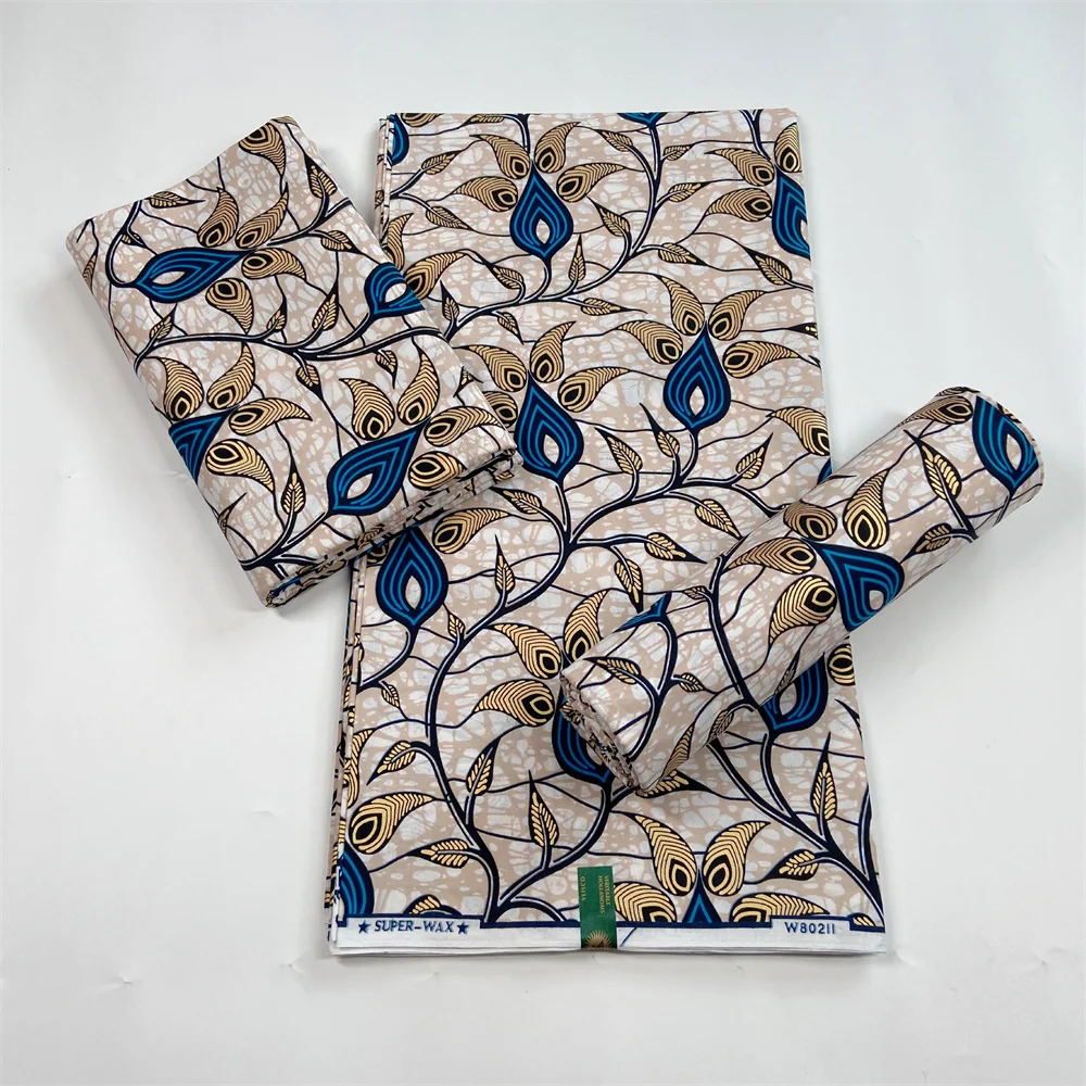 Super golden wax fabric printed Ankara wax fabric African cotton wax fabric for traditional clothes
Super golden wax fabric printed Ankara wax fabric African cotton wax fabric for traditional clothes