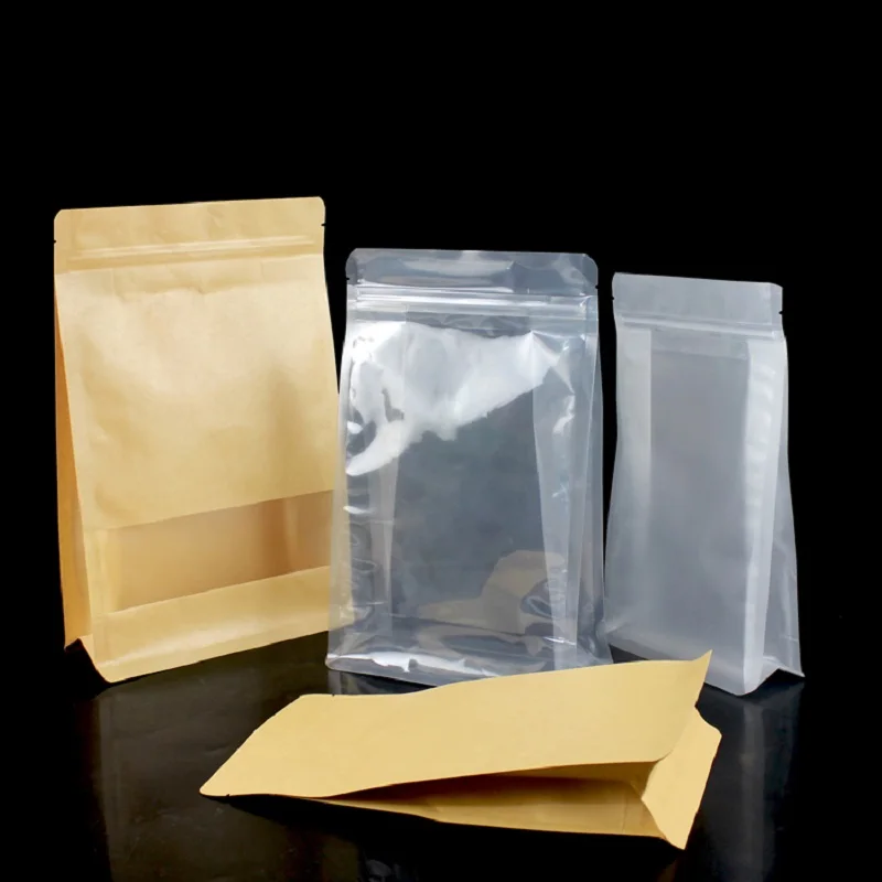 50pcs - Multiple Size Stand Up Pouch Side Gusset Bag for Powder Flour Food Candy Pakcaging 
50pcs - Multiple Size Stand Up Pouch Side Gusset Bag for Powder Flour Food Candy Pakcaging