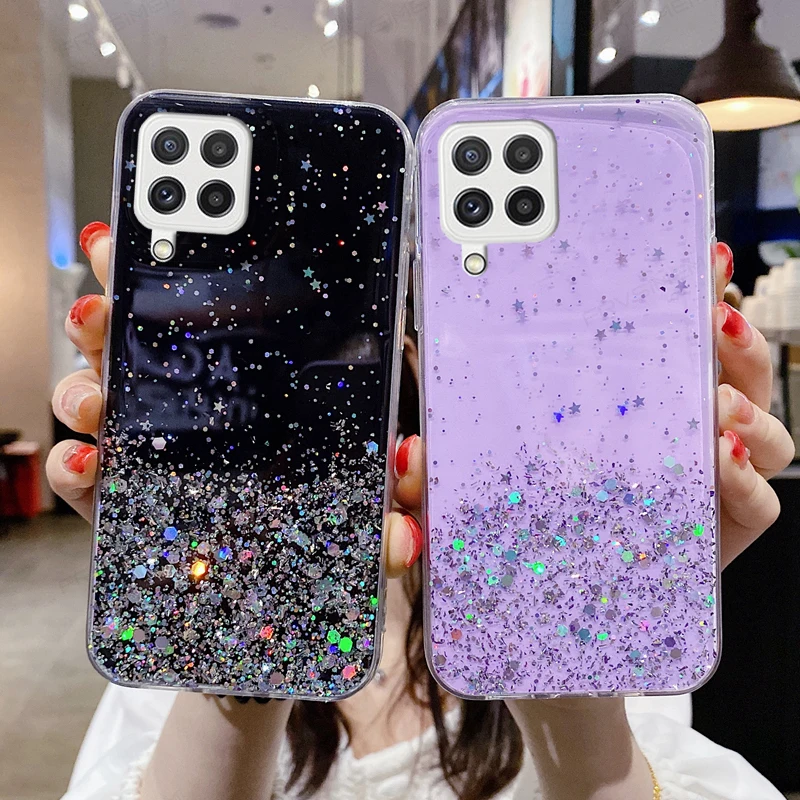 Shiny Bling Glitter Star Clear Soft Case Cover for Samsung Galaxy A33 A53 5G M12 M22 M32 A12 A13 A22 A22s A32 A52 A72 M52 A52s
Shiny Bling Glitter Star Clear Soft Case Cover for Samsung Galaxy A33 A53 5G M12 M22 M32 A12 A13 A22 A22s A32 A52 A72 M52 A52s