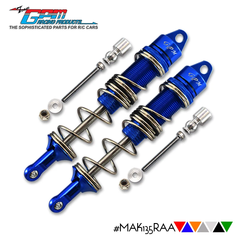 Upgraded accessory for arrma 1/8 Kraton 6S RC car aluminum alloy double section spring rear shock absorber (midpoint 135mm)
Upgraded accessory for arrma 1/8 Kraton 6S RC car aluminum alloy double section spring rear shock absorber (midpoint 135mm)