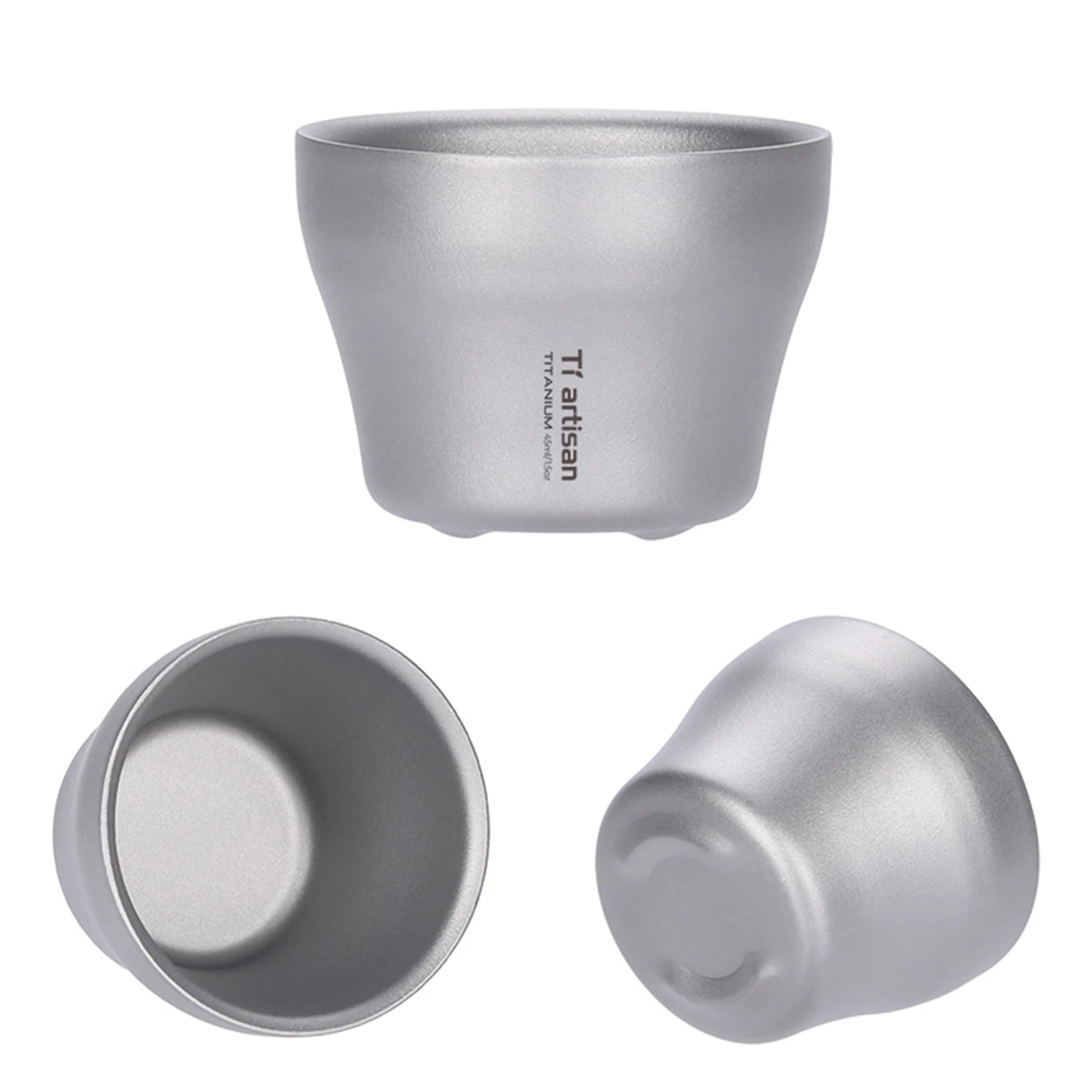 45ml Double Wall Titanium Wine Cup Mugs Camping Drinkware Coffee Tea Water Cup Super Strong Ultralight For Traveling Camping
45ml Double Wall Titanium Wine Cup Mugs Camping Drinkware Coffee Tea Water Cup Super Strong Ultralight For Traveling Camping