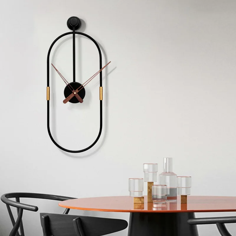Creative Living Room Tapered Metal Wall Clock Light Luxury Simple Iron Wall Wall Clock Home Restaurant Decorative Art Wall Clock
Creative Living Room Tapered Metal Wall Clock Light Luxury Simple Iron Wall Wall Clock Home Restaurant Decorative Art Wall Clock