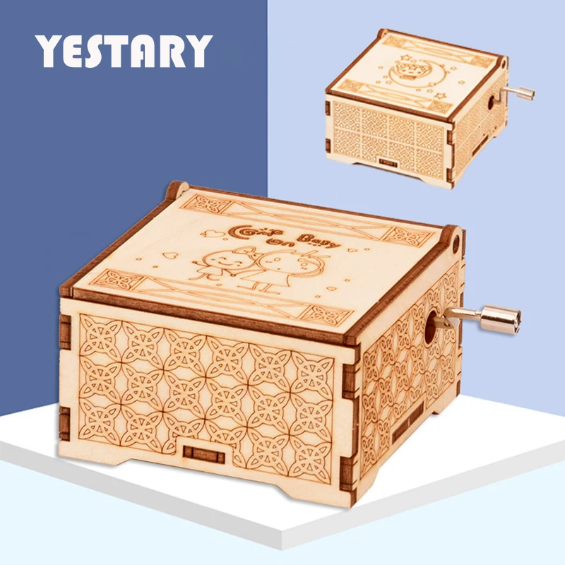 YESTARY 3D Wooden Puzzle Music Box Kid Jigsaw Puzzle Toy Brain-teaser Tangram Board Puzzle For Children Kids Adult New Year Gift
YESTARY 3D Wooden Puzzle Music Box Kid Jigsaw Puzzle Toy Brain-teaser Tangram Board Puzzle For Children Kids Adult New Year Gift