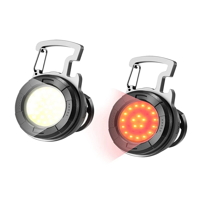 2Pcs COB Keychain Flashlight,1000Lumens Bright Keychain Mini Flashlight 4 Light Modes Pocket Light With Bottle Opener
2Pcs COB Keychain Flashlight,1000Lumens Bright Keychain Mini Flashlight 4 Light Modes Pocket Light With Bottle Opener