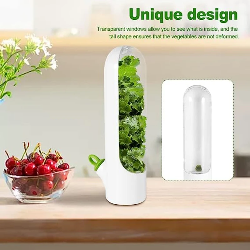 Home Kitchen Supplies Vanilla Fresh-keeping Box Vegetable Storage Device Suitable for Storing Vegetables for Fresh-keeping
Home Kitchen Supplies Vanilla Fresh-keeping Box Vegetable Storage Device Suitable for Storing Vegetables for Fresh-keeping
