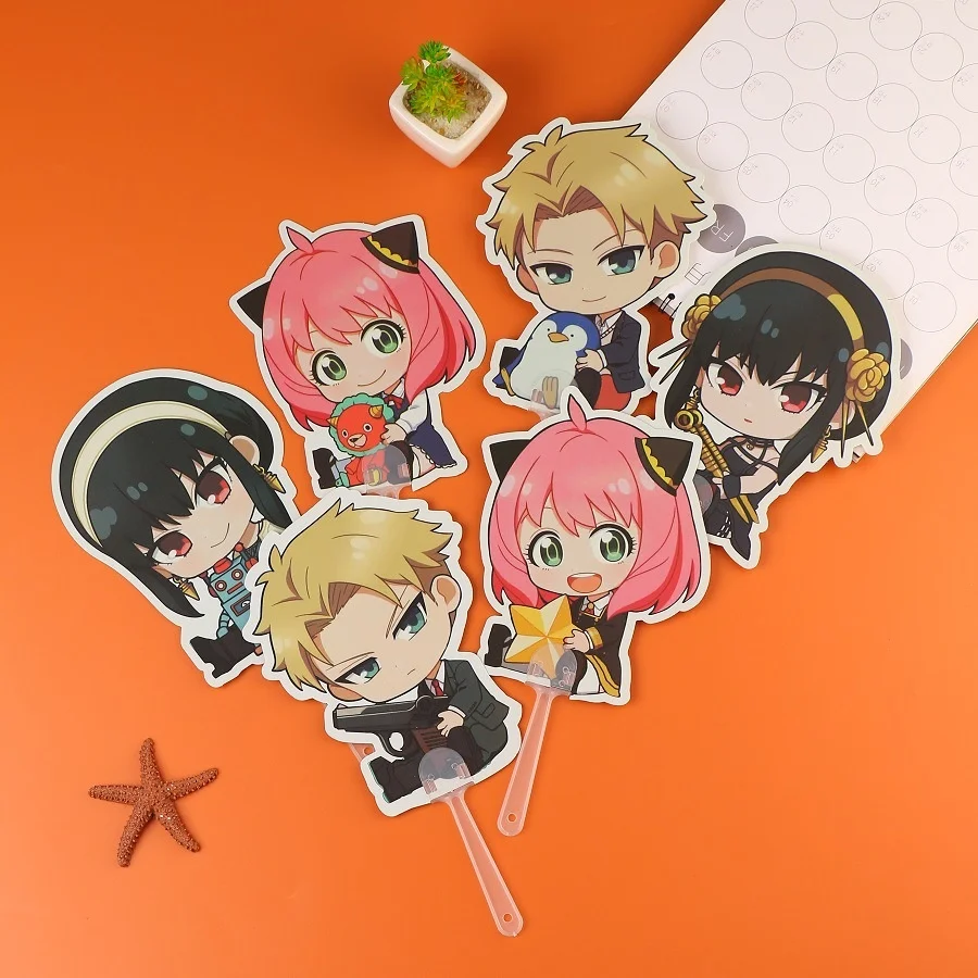 Anime SPY Spy Play House Creative Summer Small Fresh Cute Cartoon Anime Fan Portable Cool Air Handheld Fan Round Plastic Fan
Anime SPY Spy Play House Creative Summer Small Fresh Cute Cartoon Anime Fan Portable Cool Air Handheld Fan Round Plastic Fan