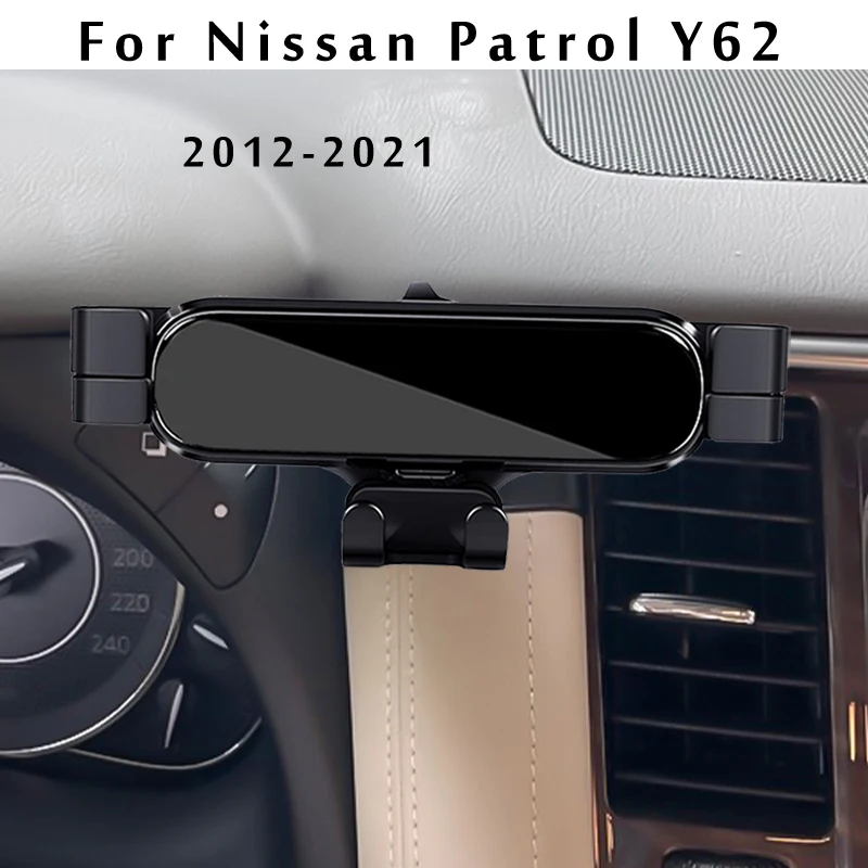LHD Car Mobile Phone Holder Special Air Vent Stand GPS Gravity Navigation Bracket For Nissan Patrol Y62 2012-2021 Accessories
LHD Car Mobile Phone Holder Special Air Vent Stand GPS Gravity Navigation Bracket For Nissan Patrol Y62 2012-2021 Accessories