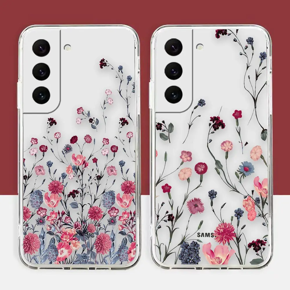 Clear Case For Samsung S30 S22 S21 S20 S10 NOTE 20 10 A03S A03 A02S FE LITE ULTRA PLUS PRO 5G Case Para Small Romantic Flowers
Clear Case For Samsung S30 S22 S21 S20 S10 NOTE 20 10 A03S A03 A02S FE LITE ULTRA PLUS PRO 5G Case Para Small Romantic Flowers