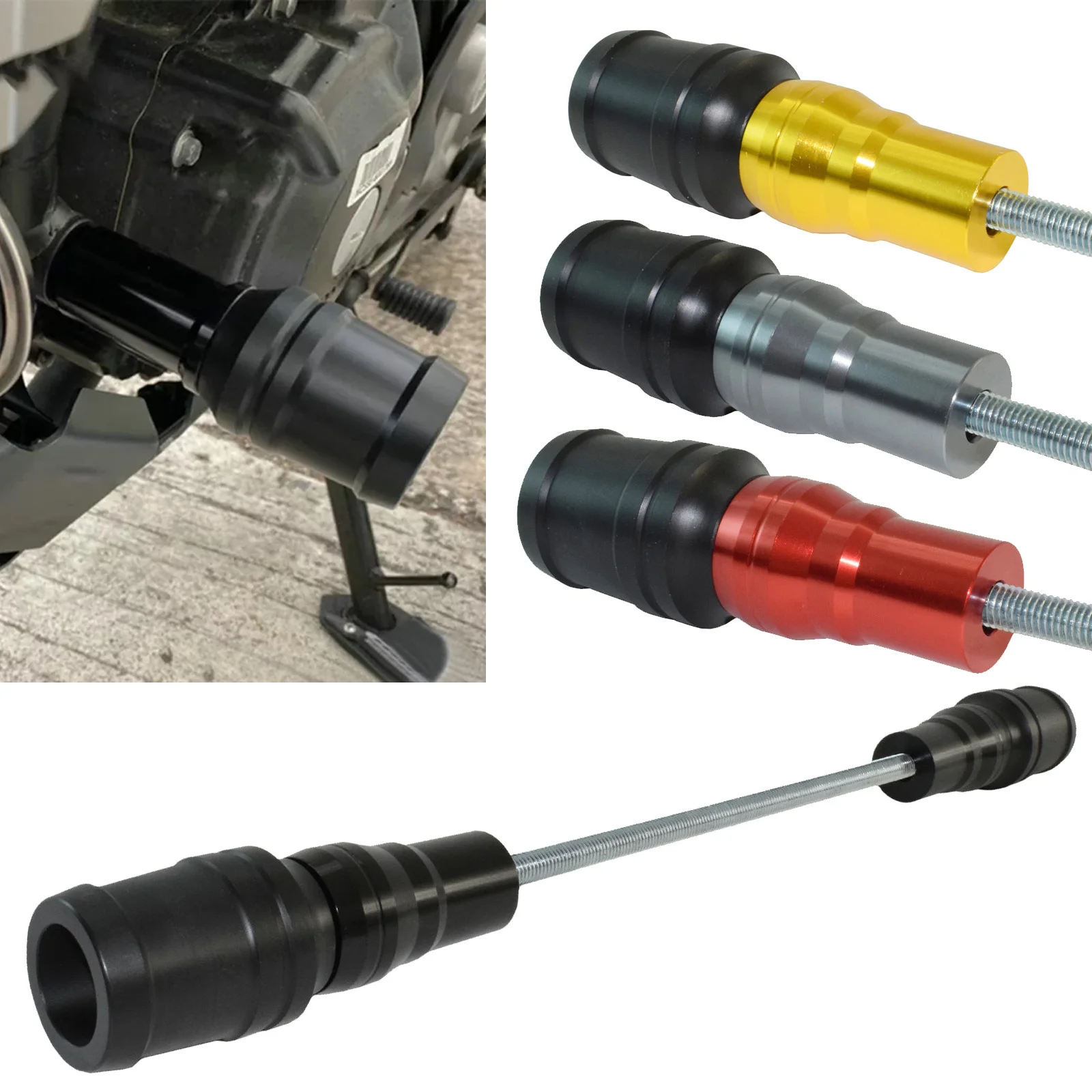 WAASE Motorcycle Frame Slider Guard Crash Pad Falling Protector For HONDA CB150R CB300R Neo Sports Cafe 2018 2019 2020 2021 2022 
WAASE Motorcycle Frame Slider Guard Crash Pad Falling Protector For HONDA CB150R CB300R Neo Sports Cafe 2018 2019 2020 2021 2022