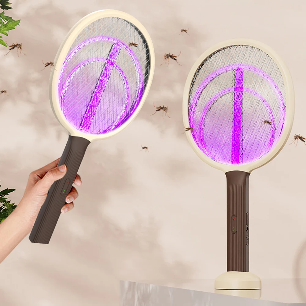2 in 1 3000V Photoelectric Electric Flies Swatter USB Rechargeable Summer Mosquito Trap Racket Anti Insect Bug Zapper Killer
2 in 1 3000V Photoelectric Electric Flies Swatter USB Rechargeable Summer Mosquito Trap Racket Anti Insect Bug Zapper Killer