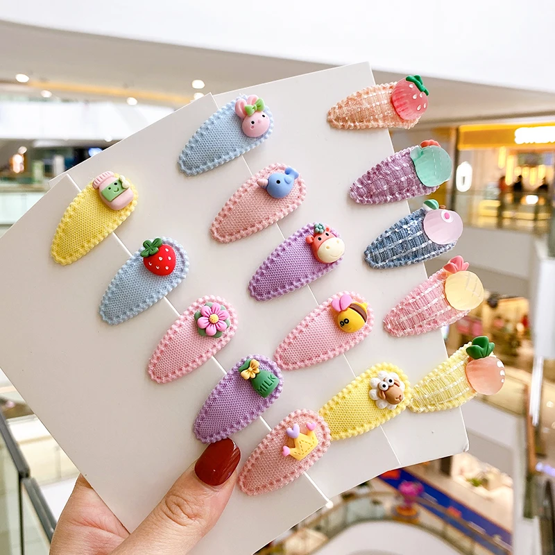 2/5/10/15 Pcs/Set Baby Girls Cute Cartoon Fruit Flower Ornament Hair Clips Children Lovely Sweet Hairpins Kids Hair Accessories
2/5/10/15 Pcs/Set Baby Girls Cute Cartoon Fruit Flower Ornament Hair Clips Children Lovely Sweet Hairpins Kids Hair Accessories