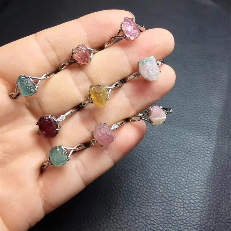 Irregular Natural Crystal Rings Raw Mineral Tourmalines Quartz Stone Engagement Anniversary Finger Ring For Women Men Reiki 1pcs
Irregular Natural Crystal Rings Raw Mineral Tourmalines Quartz Stone Engagement Anniversary Finger Ring For Women Men Reiki 1pcs