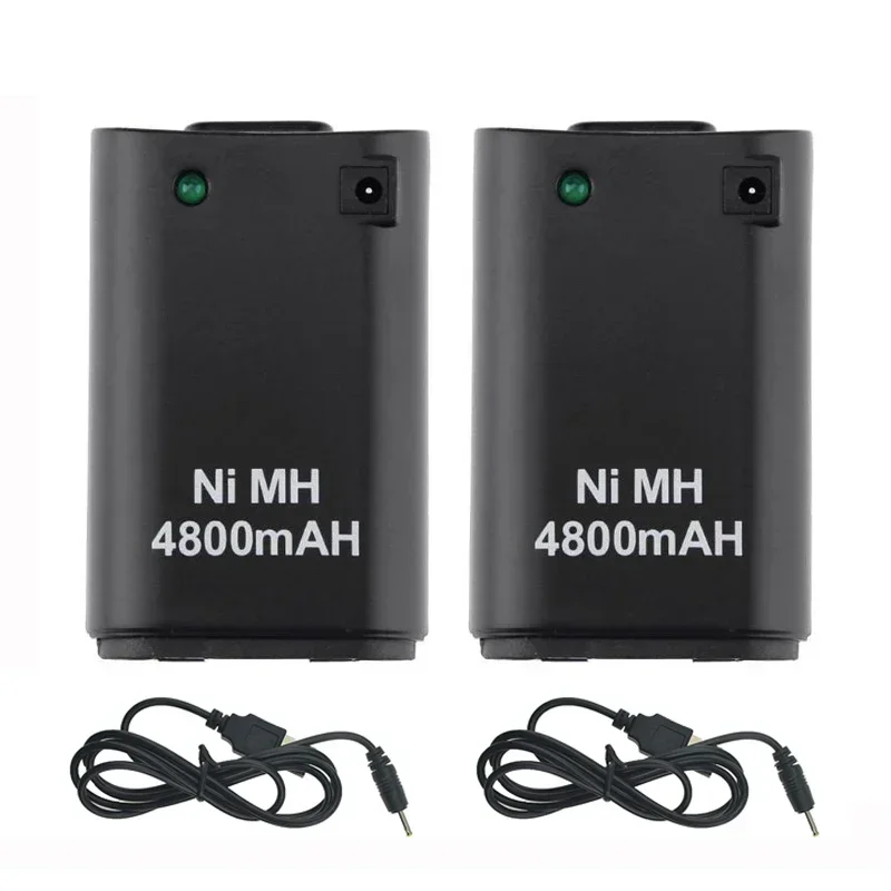 Аккумуляторная батарея H 02 x4800mAh для XBOX 360 беспроводная геймпада с зарядным