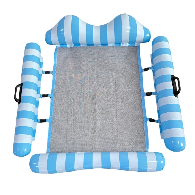 Summer Adult Thickening Floating Row Creative Two-Color Striped Outdoor Water Game Inflatable Hammock Floating Pad Floating Bed
Summer Adult Thickening Floating Row Creative Two-Color Striped Outdoor Water Game Inflatable Hammock Floating Pad Floating Bed