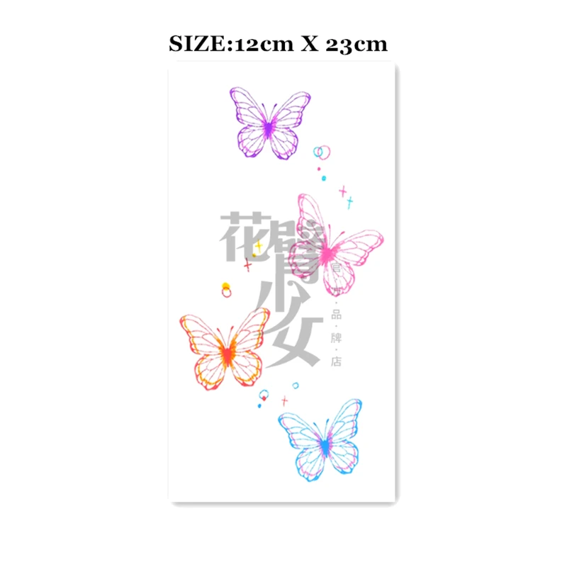 Водостойкая Временная тату-наклейка, сексуальная красочная бабочка, тату, флэш-тату, сексуальная женская рука 
Водостойкая Временная тату-наклейка, сексуальная красочная бабочка, тату, флэш-тату, сексуальная женская рука