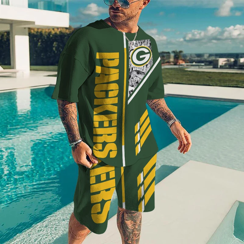 Summer Fashion Man Beach Rugby Printed Suit Male Tracksuit Set Casual 3D Printing 2-piece Sets Shorts+T-shirts Sportswear 2022
Summer Fashion Man Beach Rugby Printed Suit Male Tracksuit Set Casual 3D Printing 2-piece Sets Shorts+T-shirts Sportswear 2022