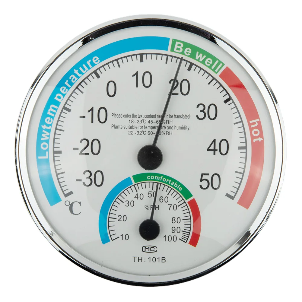Garden Décor Thermometers Home Office -30-50° 1 Pcs 2in1 ABS Fahrenheit/Celsius(℉/℃) Hygrometer Outdoor/Indoor
Garden Décor Thermometers Home Office -30-50° 1 Pcs 2in1 ABS Fahrenheit/Celsius(℉/℃) Hygrometer Outdoor/Indoor