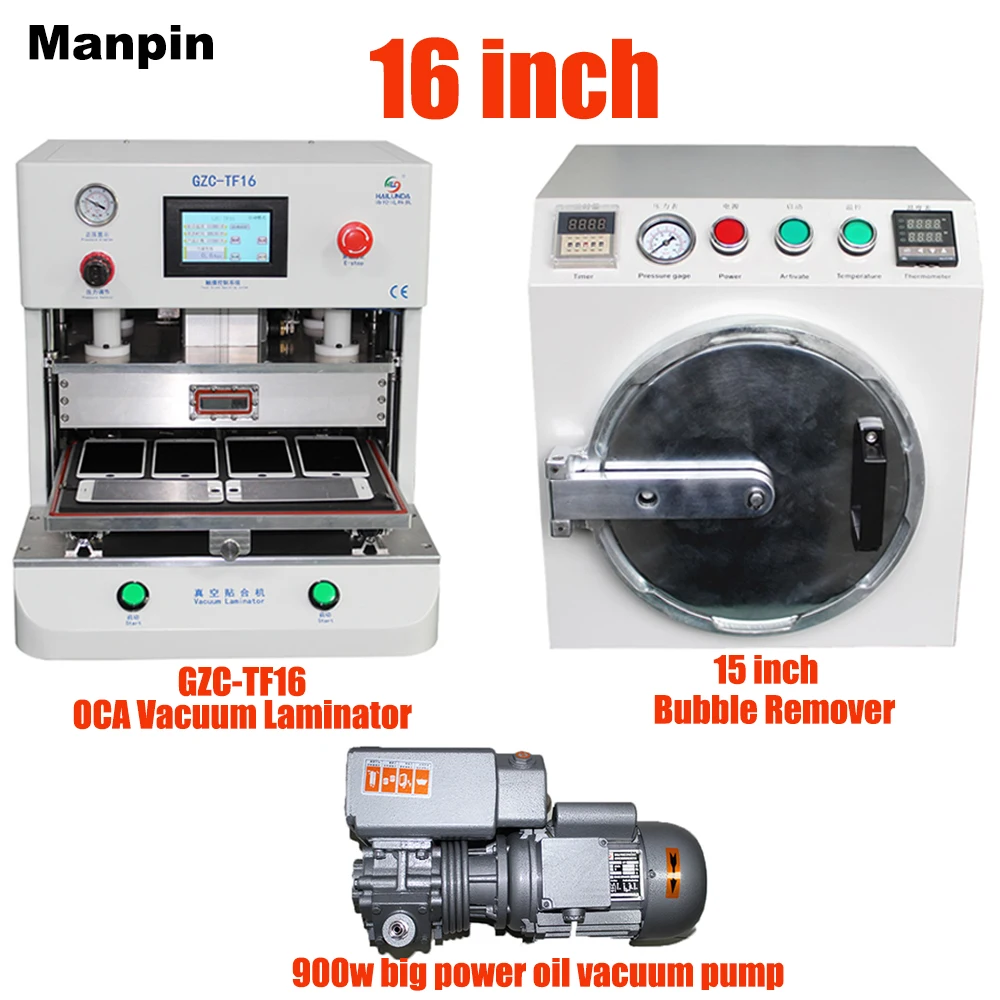 3Pcs 16 Inch OCA Laminating Machine Bubble Remover Phone Tablets PC Screen Display Glass Replace For iPhone Samsung Repair Tool
3Pcs 16 Inch OCA Laminating Machine Bubble Remover Phone Tablets PC Screen Display Glass Replace For iPhone Samsung Repair Tool