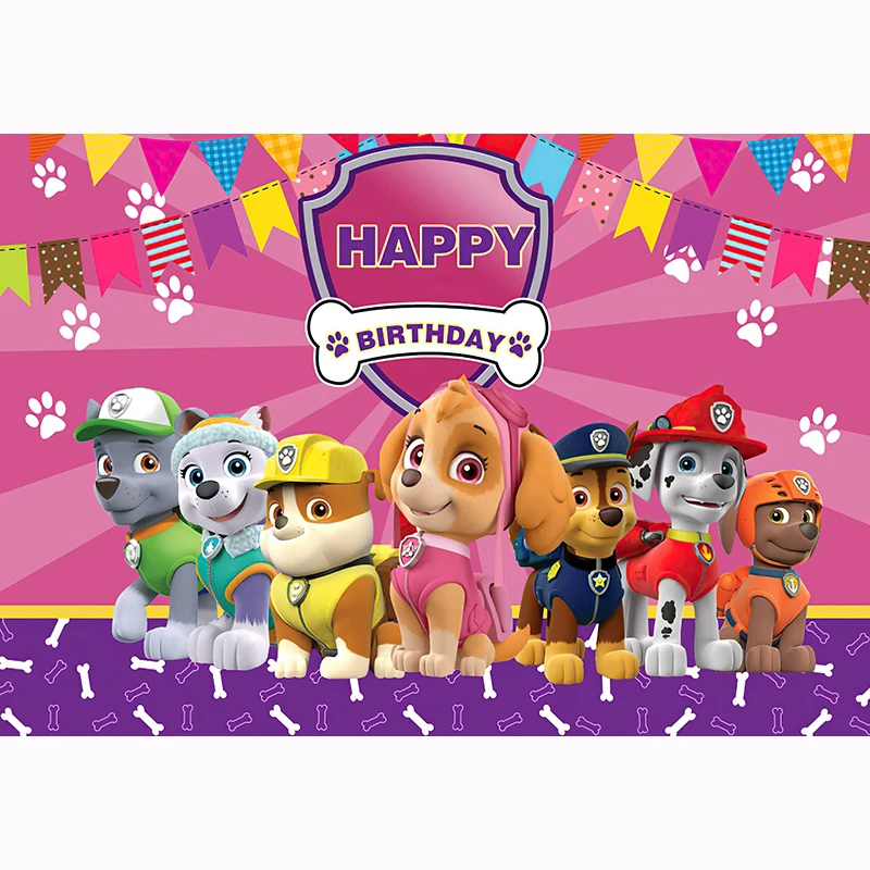 Custom boy girl birthday party background blue sky cartoon running dog baby shower photography pink background photo booth props
Custom boy girl birthday party background blue sky cartoon running dog baby shower photography pink background photo booth props