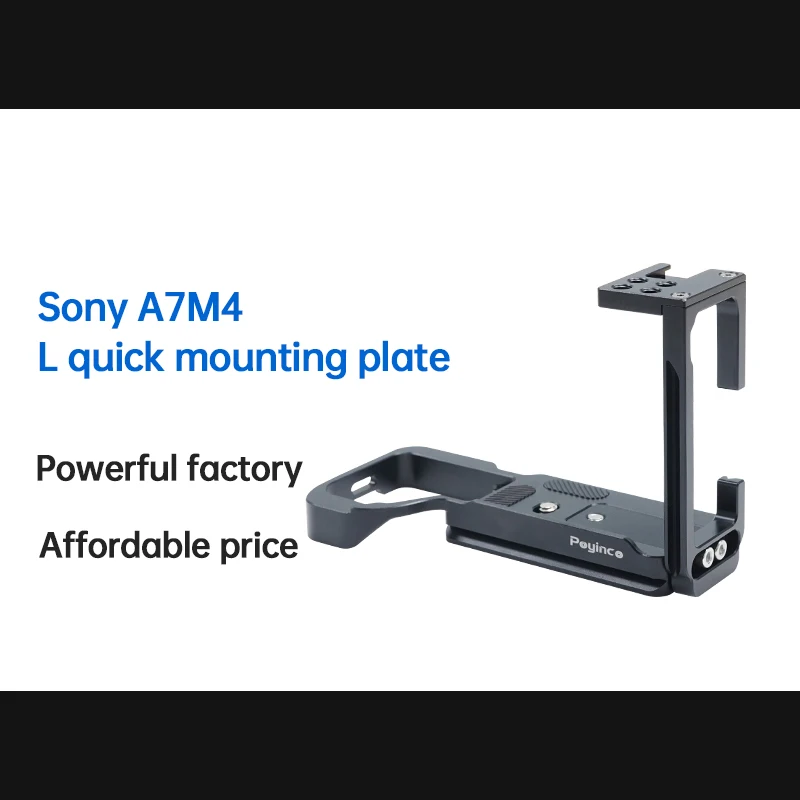 Rabbit Cage Base Kit L-Type Quick Mounting Plate Handle Accessories Camera Vertical Shot Stabilizer For Sony A7M-037
Rabbit Cage Base Kit L-Type Quick Mounting Plate Handle Accessories Camera Vertical Shot Stabilizer For Sony A7M-037