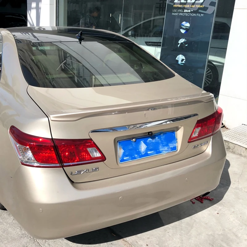 For LEXUS ES250 ES300 ES350 2006 to 2011 Sedan Spoiler ABS Plastic Car Rear Wing Retrofit Body Kit Decorate Accessories Styling 
For LEXUS ES250 ES300 ES350 2006 to 2011 Sedan Spoiler ABS Plastic Car Rear Wing Retrofit Body Kit Decorate Accessories Styling