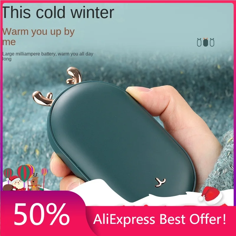 Lovely Reindeer Mini Cartoon Hand Warmer with LCD Display 2-in-1 Hand Warmer Power Bank Fast Heating Version
Lovely Reindeer Mini Cartoon Hand Warmer with LCD Display 2-in-1 Hand Warmer Power Bank Fast Heating Version