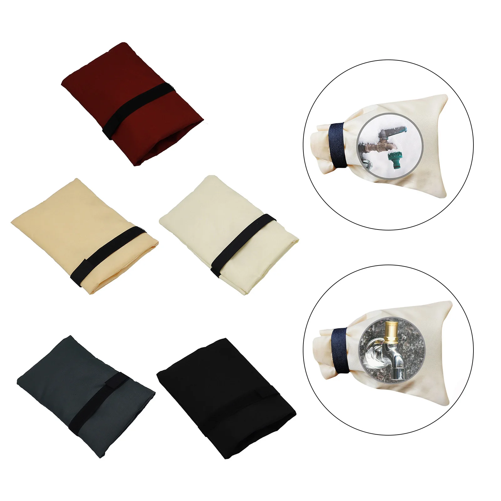 1pc Outdoor Faucet Cover Winter Freeze Resistant Cover 420D Oxford Cloth Exterior Faucet Protector Frost Protection Cover 14X20
1pc Outdoor Faucet Cover Winter Freeze Resistant Cover 420D Oxford Cloth Exterior Faucet Protector Frost Protection Cover 14X20