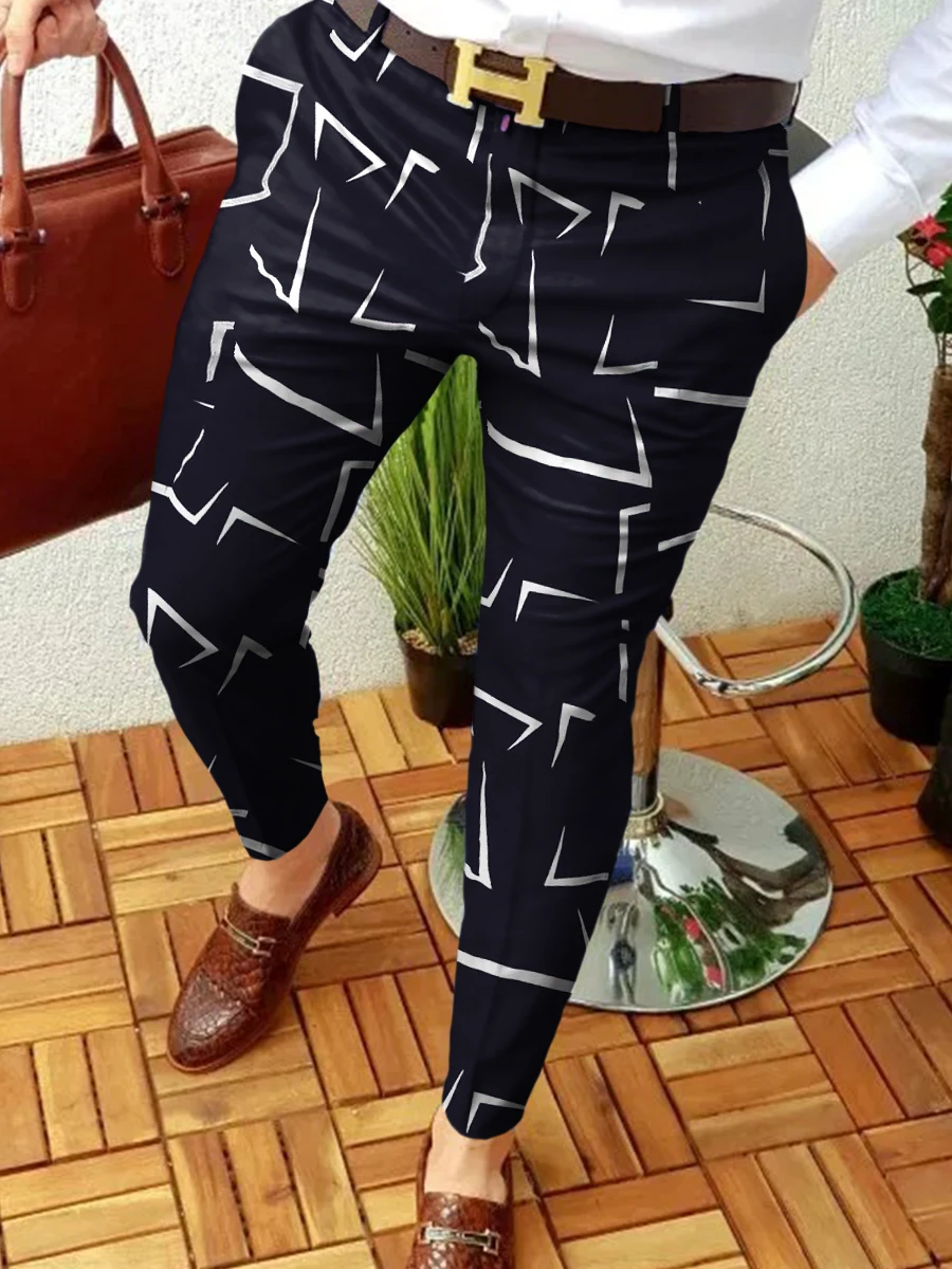 Hombre Pantalones Spring New Stretch Slim Formal Trousers for Men Fashion CasualVintage Print Dress Pants Men Clothing
Hombre Pantalones Spring New Stretch Slim Formal Trousers for Men Fashion CasualVintage Print Dress Pants Men Clothing
