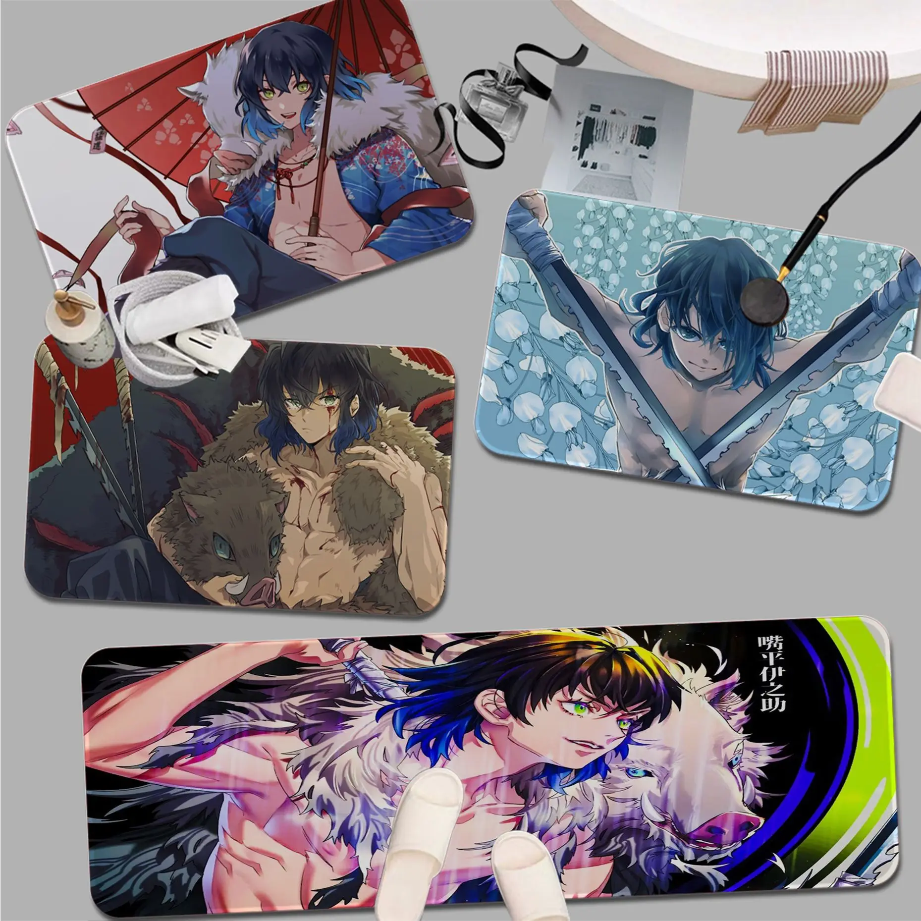 Demon Slayer Hashibira Inosuke Room Mats Non-Slip Laundry Room Mat Laundry Decor Balcony Child Living Room Welcome Rug
Demon Slayer Hashibira Inosuke Room Mats Non-Slip Laundry Room Mat Laundry Decor Balcony Child Living Room Welcome Rug