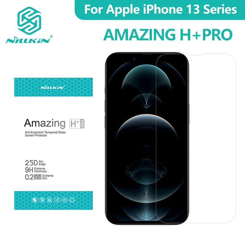 Для iPhone 13 Pro Max 13 Mini Nillkin H + Pro защита для экрана из закаленного стекла Полностью прозрачная 2.5D Противоударная пленка для экрана
Для iPhone 13 Pro Max 13 Mini Nillkin H + Pro защита для экрана из закаленного стекла Полностью прозрачная 2.5D Противоударная пленка для экрана