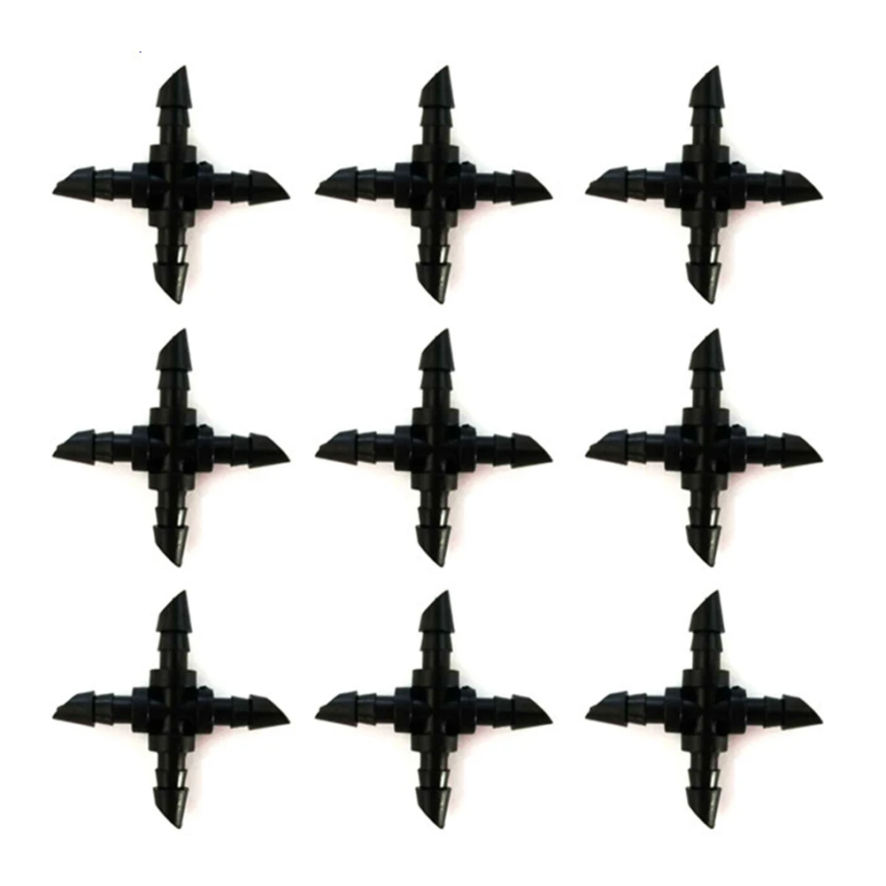 20/50 PCS 1/4 Inch Barbed 4 Way Cross Connector Fit 4mm/7mm Tube For Garden Greenhouse Micro Irrigation Pipe Accessories
20/50 PCS 1/4 Inch Barbed 4 Way Cross Connector Fit 4mm/7mm Tube For Garden Greenhouse Micro Irrigation Pipe Accessories