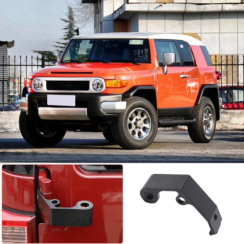 For 2007-2021 Toyota FJ Cruiser aluminum alloy black car styling tailgate antenna searchlight bracket car exterior accessories
For 2007-2021 Toyota FJ Cruiser aluminum alloy black car styling tailgate antenna searchlight bracket car exterior accessories
