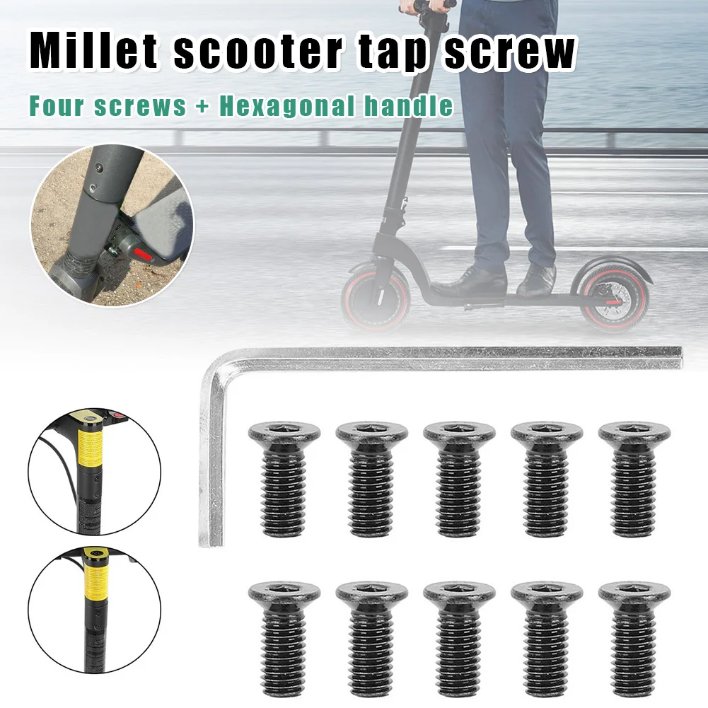 Screws Nut Wrench Set For Xiaomi Mijia M365 Electric Scooter Handlebar Front Fork Tube Pole To Base Part For Ninebot Es1 Es2 Es4
Screws Nut Wrench Set For Xiaomi Mijia M365 Electric Scooter Handlebar Front Fork Tube Pole To Base Part For Ninebot Es1 Es2 Es4