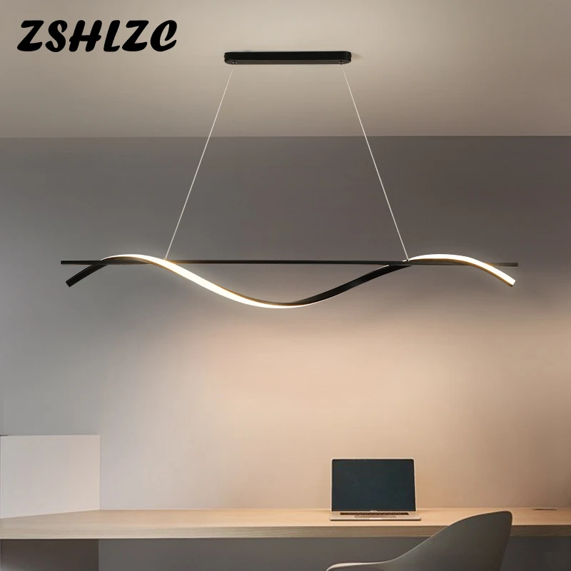Home Lights LED Chandeliers 100cm Indoor Decor Lamps For Living Room Dining Room Kitchen Bedroom Black Pendant Hanging Lighting
Home Lights LED Chandeliers 100cm Indoor Decor Lamps For Living Room Dining Room Kitchen Bedroom Black Pendant Hanging Lighting