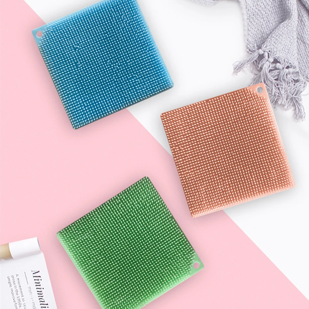 High Quality Materials Washing Sponge Oil Stains Naturally Separate When Encountering Water Silicone Cleaning Brush Simplicity
High Quality Materials Washing Sponge Oil Stains Naturally Separate When Encountering Water Silicone Cleaning Brush Simplicity