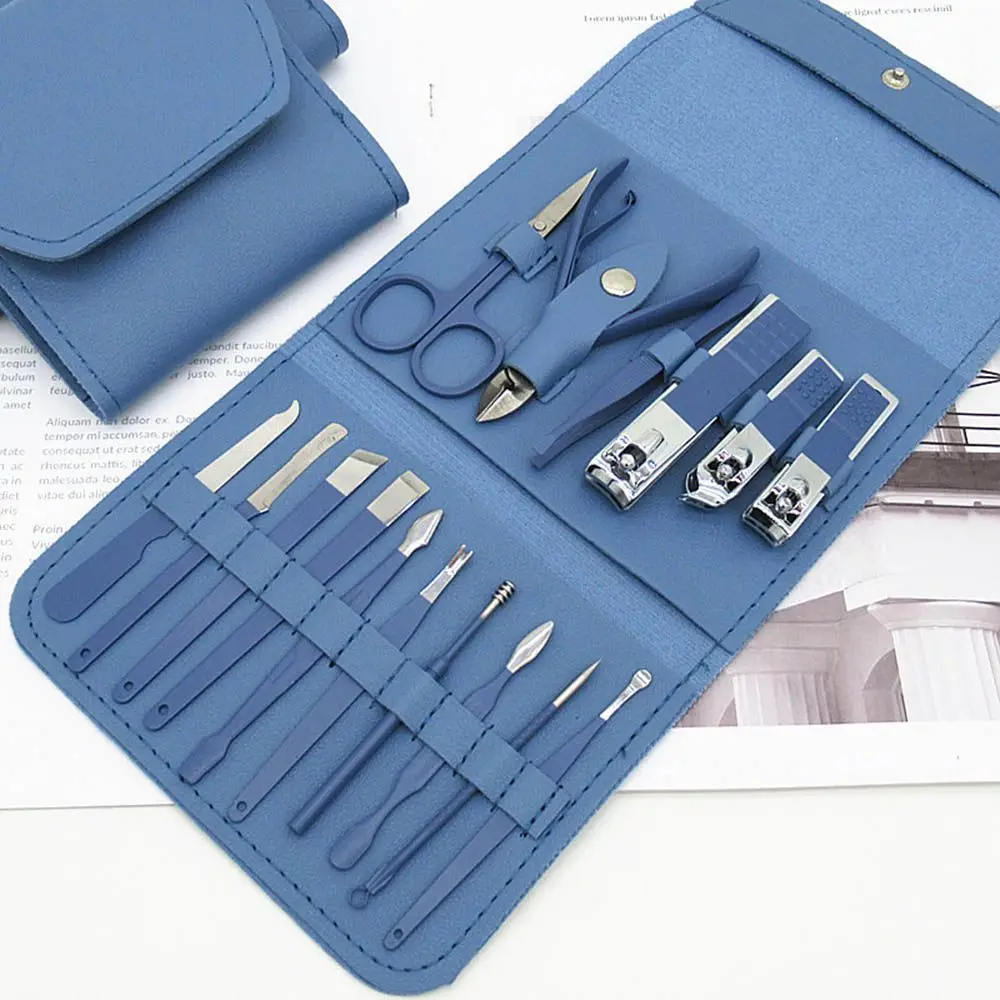 12/16 PCS Pedicure / Manicure Set Nail Clippers Cleaner Cuticle Grooming Kit Case Nail Manicure Tools
12/16 PCS Pedicure / Manicure Set Nail Clippers Cleaner Cuticle Grooming Kit Case Nail Manicure Tools