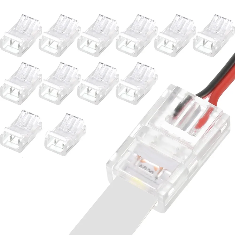 12 шт. 2-контактные 8 мм светодиодные разъемы без пайки мини-пряжка для COB для SMD ленты светодиодные разъемы фиксированные зажимы
12 шт. 2-контактные 8 мм светодиодные разъемы без пайки мини-пряжка для COB для SMD ленты светодиодные разъемы фиксированные зажимы