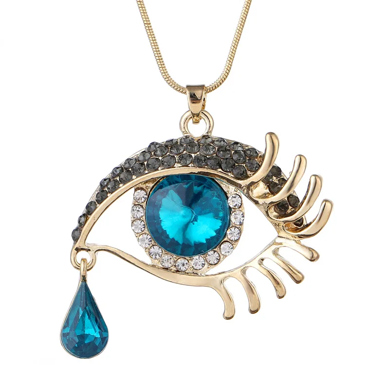 Turkish Evil Eyes Lucky Eyes Fatima Hamsa Hand Pendant Necklace Korean Fashion Magic Eyes Crystal Teardrop Elash Necklace
Turkish Evil Eyes Lucky Eyes Fatima Hamsa Hand Pendant Necklace Korean Fashion Magic Eyes Crystal Teardrop Elash Necklace