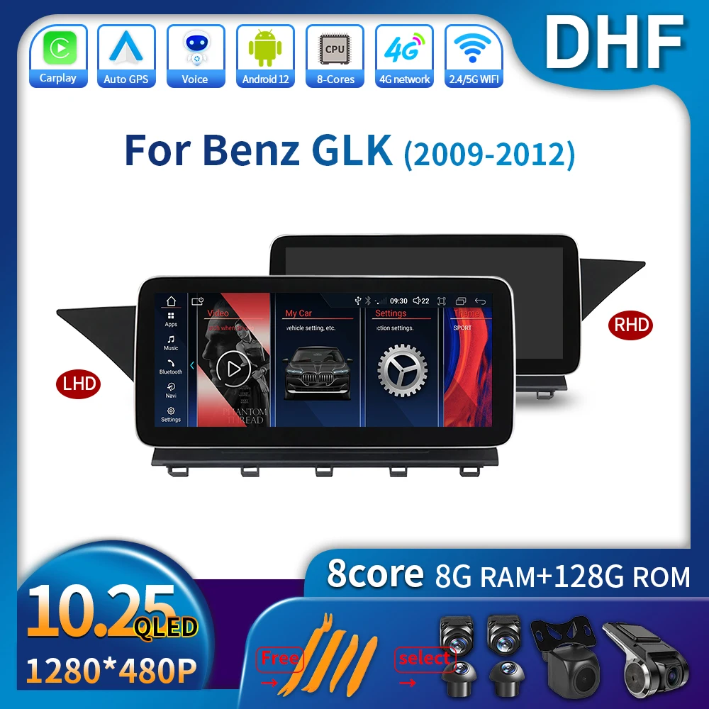 Factory Price Android 12 AUTO For Mercedes Benz GLK 2009 - 2012 Navigation Car Video Player Bluetooth Multimedia Screen Carplay
Factory Price Android 12 AUTO For Mercedes Benz GLK 2009 - 2012 Navigation Car Video Player Bluetooth Multimedia Screen Carplay