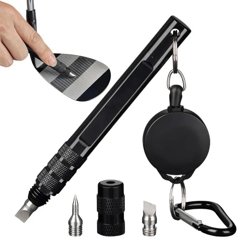 Golf Club Groove Sharpener 3-Tip Golf Club Cleaner Iron Wedge Re-Grooving Tool Golf Club Groove Sharpener Sharpening Tool For U
Golf Club Groove Sharpener 3-Tip Golf Club Cleaner Iron Wedge Re-Grooving Tool Golf Club Groove Sharpener Sharpening Tool For U