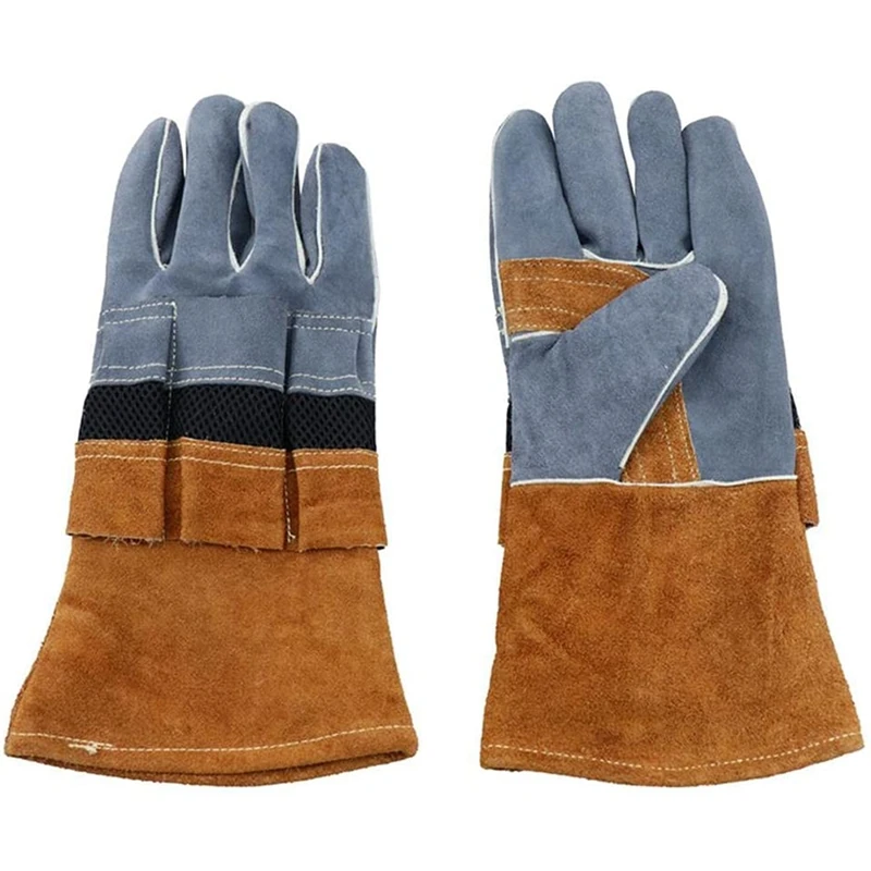 1Pair Outdoor Camping Flame-Retardant Insulated Cowhide Barbecue Protective Gloves BBQ Tool Gloves Accessories
1Pair Outdoor Camping Flame-Retardant Insulated Cowhide Barbecue Protective Gloves BBQ Tool Gloves Accessories
