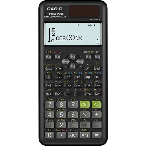 

Casio FX-991ES Plus 2. Generation Scientific Calculator Engineering Technical University of mathematics calculators