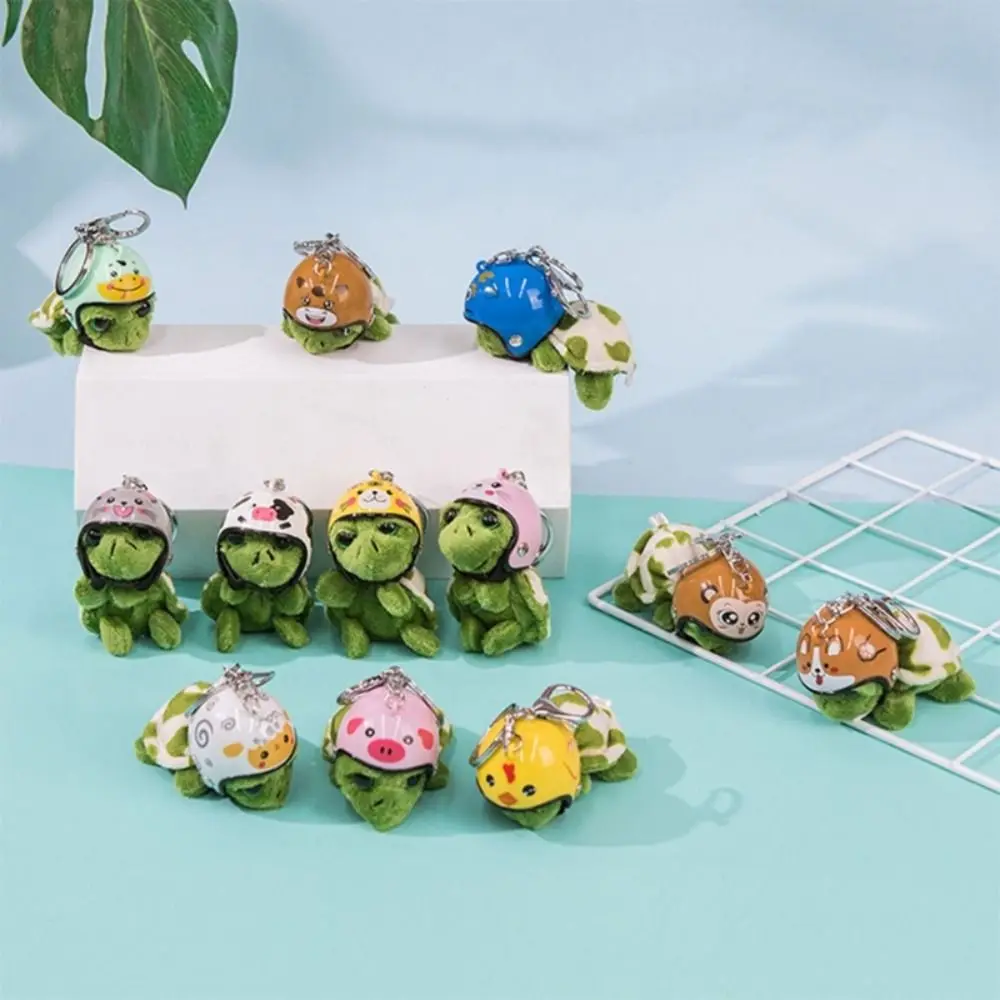 Kawaii Helmet Sea Turtle Keychain Cute Animal Plush Key Chain Chinese Zodiac Signs Mobile Phone/Key/Bag Pendant Children Gift
Kawaii Helmet Sea Turtle Keychain Cute Animal Plush Key Chain Chinese Zodiac Signs Mobile Phone/Key/Bag Pendant Children Gift