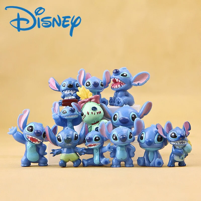 12pcs Stitch Disney Animation Cartoon Doll Lilo 3CM Mini Stitch Figure Desktop Ornament kids' Birthday Gift Toys Wholesale 
12pcs Stitch Disney Animation Cartoon Doll Lilo 3CM Mini Stitch Figure Desktop Ornament kids' Birthday Gift Toys Wholesale