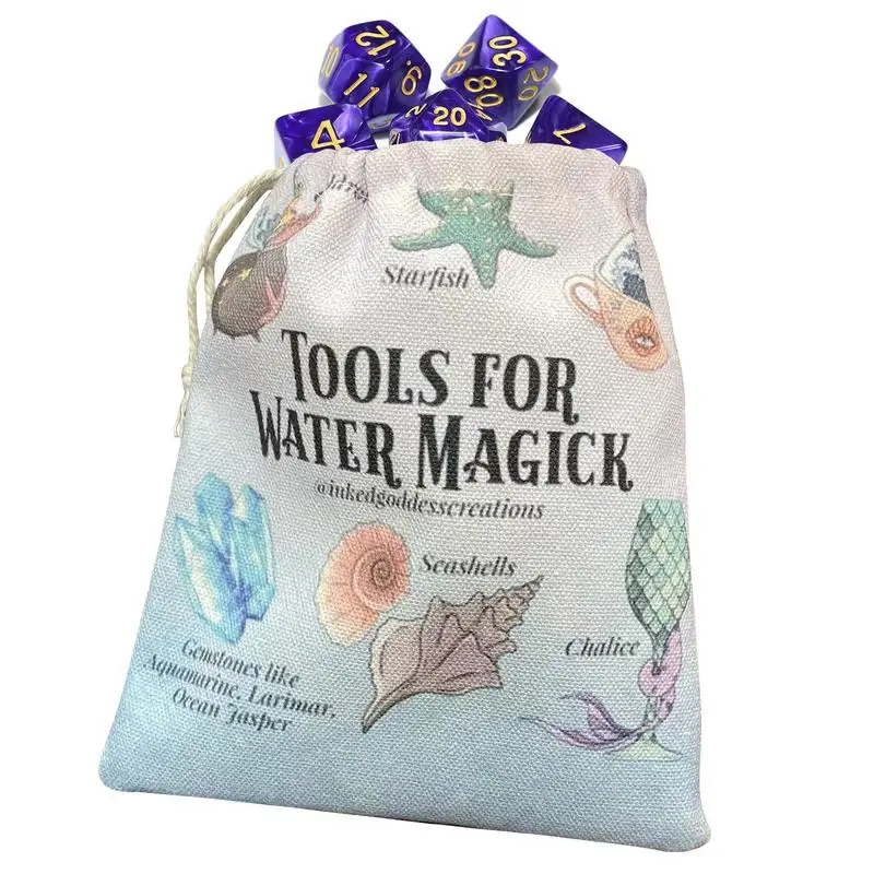 Tarot Pouch 5.12 X 7.09 Inch Drawstring Jewelry Pouch Gift Bags Small Size For Tarot Rune Dice Jewelry Bracelet Crystal Stones
Tarot Pouch 5.12 X 7.09 Inch Drawstring Jewelry Pouch Gift Bags Small Size For Tarot Rune Dice Jewelry Bracelet Crystal Stones